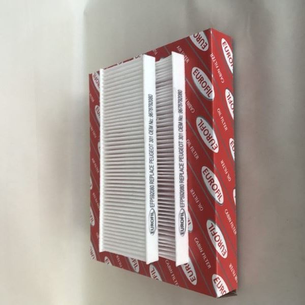 POLEN FILTRESI PEUGEOT 301 1.2VTİ, 1.6HDİ, 1.6VTİ 12--> (ÇİFTLİ) CITROEN  C ELYSEE 1.2VTİ, 1.6HDİ (Ç YFTLY) (1 AD )