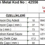 MARŞ DİŞLİSİ 10 DİŞ 12 KANAL LUCAS TİPİ BMC TM 30 MIDIBUS KAMYONET LEYLAND NEW HOLLAND TAM FREZE (1 AD )