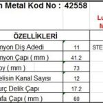 MARŞ DİŞLİSİ 11 DİŞ 12 KANAL LUCAS TİPİ TZDK STEYR TRAKTOR TAM FREZE (1 AD )