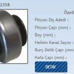 MARŞ DİŞLİSİ 10 DİŞ 8 KANAL VALEO TİPİ FORD RENAULT MASTER (1 AD )