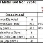 MARŞ DİŞLİSİ 11 DİŞ 5 KANAL VALEO TİPİ PEUGEOT 206 307 RENAULT MEGANE TAM FREZE (1 AD )