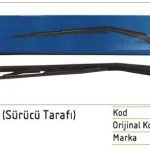 SİLECEK SÜPÜRGESİ (AD) FIAT TEMPRA SOL  (L) (1 AD )