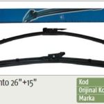 SİLECEK SÜPÜRGESİ (MUZ) FIAT LINEA-PUNTO III-GRANDE PUNTO (650 - 380 MM) (1 TK )