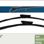 SİLECEK SÜPÜRGESİ (MUZ) RENAULT MEGANE II- CLIO SYMBOL (600 - 450 MM) (1 TK )