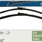 SİLECEK SÜPÜRGESİ (MUZ) PEUGEOT 307-MERCEDES VITO-VIANO (700 - 650 MM) (1 TK )