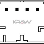 BAGAJ AÇMA ANAHTARI - KROM AUDI A4 - A5 (1 AD )