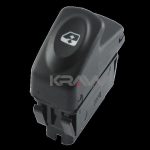 CAM KALDIRMA ANAHTARI RENAULT CLIO - KANGOO - MEGANE I 5 PİN SİYAH (1 AD )