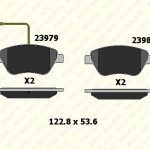 FREN BALATA TEK FİŞLİ FIAT LINEA 1.3 -STILO-BRAVO-SIENA-PALIO-ALBEA 1.2/1.4/1.6/1.9D M.JET 1 (1 TK )