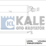 KLİMA RADYATÖRÜ VW MULTIVAN V / TRANSPORTER V BOX / BUS 09+  2.0 TDI M () AL/AL (1 AD )