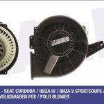 KALORİFER MOTORU (BLOWER) 12V VW POLO AUDI A1/A2 - SEAT CORDOBA/IBIZA IV-V/TOLEDO IV SKODA FABIA (1 AD )