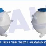 GENLEŞME TANKI (RADYATÖR EK DEPO) KAPAKLI SEAT CORDOBA / IBIZA III / LEON / TOLEDO II - VW BORA (1 AD )