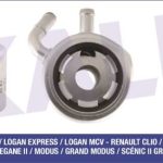YAĞ SOĞUTUCU DACIA LOGAN RENAULT CLIO/GRAND SCÉNIC II/KANGOO/MEGANE II/MODUS AL / PL / BRZ   (EURO 4 MOTOR) (1 AD )