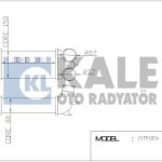 TURBO RADYATÖRÜ (INTERCOOLER) CITROEN C5 III - PEUGEOT 508 SW AL/PL/BRZ (1 AD )