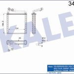 KALORİFER RADYATÖRÜ BRAZING VW GOLF V-VI/PASSAT/SCIROCCO/TIGUAN - SKODA SUPERB/YETI (1 AD )