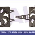 FAN MOTORU DAVLUMBAZLI FIAT TEMPRA/TIPO - LANCIA DEDRA/DEDRA SW/DELTA II    59849 - 205249 - 7526000 - INW038003 - RFM1650 (1 AD )