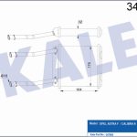 KALORİFER RADYATÖRÜ MEKANİK OPEL ASTRA F /CALIBRA A /VECTRA A (1 AD )