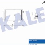 KLİMA RADYATÖRÜ FIAT EGEA 1.4 BENZINLI AL/PL/BRZ (1 AD )