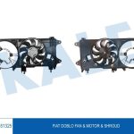 FAN MOTORU DAVLUMBAZLI FIAT DOBLO  1,3 MJET 03=> 1,9JTD 01=> EURO III (NAC) (1 AD )
