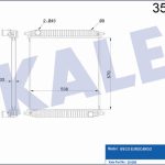 RADYATÖR IVECO EUROCARGO RADYATÖR AL/BRZ (570X538X32) (1 AD )