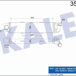 TURBO RADYATÖRÜ (INTERCOOLER) RENAULT TRAFIC III 1.6  OPEL VIVARO -  NISSAN NV300 (1 AD )