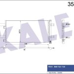 KLİMA RADYATÖRÜ MAN TGS /TGX  AL/AL (1 AD )