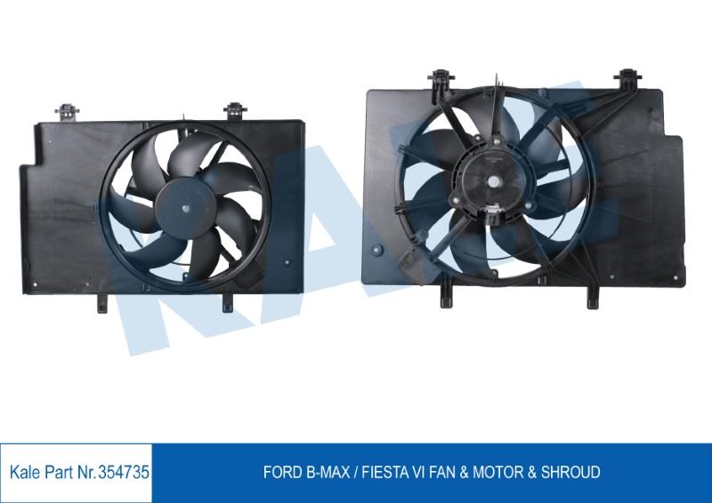 KL354735-1.jpg FAN MOTORU DAVLUMBAZLI FORD B-MAX FIESTA VI (1 AD ) - Görsel 1