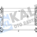RADYATÖR EURO 6  FIAT DUCATO 2015-- 2.0 2.2 CITROEN JUMPER  PEUGEOT BOXER  (MT) AL/MKNK 24 MM (1 AD )