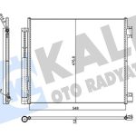 KLİMA RADYATÖRÜ KURUTUCULU RENAULT KADJAR ; KOLEOS ; ESPACE 15=> - NISSAN QASHQAI   AL/BRZ 536×476,6X12 (1 AD )