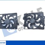 FAN MOTORU DAVLUMBAZLI RENAULT CLIO V ; CAPTUR II 1.0 TCE 19=> REZİSTÖRSÜZ (12V) (150W 2200 rpm)   12V / 150W - 2200 rpm (1 AD )