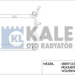 KLİMA RADYATÖRÜ VW POLO (515-362-16) AL/AL (1 AD )