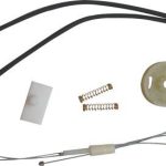 KAPI İÇ AÇMA KOLU SOL ( SİYAH )  RENAULT FLUENCE (1 AD )