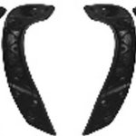 KAPI İÇ KOLÇAK KOMPLE TAKIM R-L SİYAH RENAULT FLUENCE (1 AD )