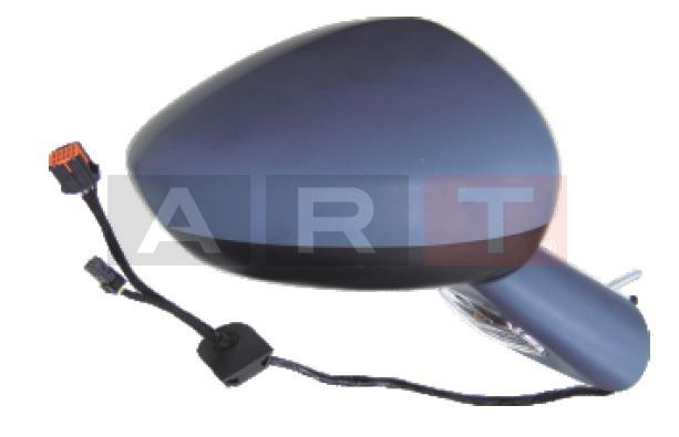 M022.2100-1.jpg DİKİZ AYNASI SAĞ CITROEN C5 2008- ELEKTRİKLİ ISITMALI KATLANIR SENSÖRLÜ SİNYALLİ ASTARLI MAVİ CAM (1 AD ) - Görsel 1