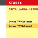 SİNYAL LAMBA HYUNDAI STAREX / SAĞ (2000 >) (DUYSUZ) (1 AD )