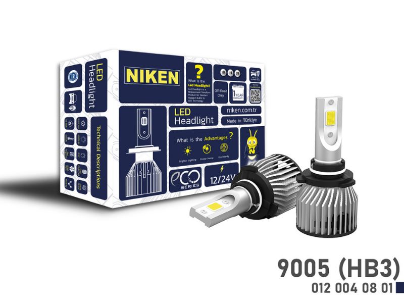 NKN-0120040801-1.jpg LED XENON AMPUL ECO SERISI 9005 (HB3) (1 TK ) - Görsel 1