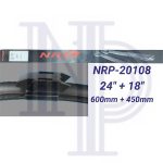 SİLECEK SÜPÜRGESİ MUZ (TK) 24" + 18" 600MM + 450MM 16MM DACIA DUSTER 2017- (1 TK )