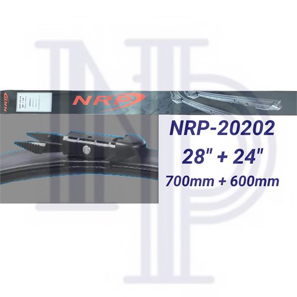 NRP-20202-1.jpg SİLECEK SÜPÜRGESİ MUZ (TK) 700+600 MM PEUGEOT 307 03-05 CITROEN C4 04-09 FORD C-MAX 10- (1 TK ) - Görsel 1