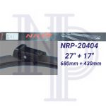 SİLECEK SÜPÜRGESİ MUZ (TK) 700MM + 400MM 16MM BUTONLU PEUGEOT 3008 16- 5008 17- c5 airc VW GOLF 14-  c5 aircross (1 TK )