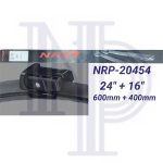 SİLECEK SÜPÜRGESİ MUZ(TK) İNCE 600+400MM 16MM ADAPTÖR AUDI A1 SEAT LEON VW POLO VI SKODA (1 TK )