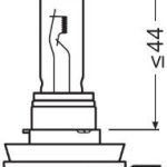 H11 CBN - İkili Kutu 64211CBN-2HB 55W12VPGJ19-25X2TRQR2BOSRAM AMPUL (1 TK )