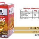 QLUK 14 KG TENEKE 46-HİDROLİK SİSTEM YAĞLARI  (1 AD )