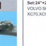 SİLECEK SÜPÜRGESİ MUZ (TK) 600MM+550MM VOLVO S60 (04-10) S80 (04-06) V70 (04-07) (1 TK )