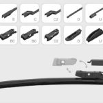 SİLECEK SÜPÜRGESİ ÇOK APARATLI 500MM A, B, C, D VE U TİP  KOLLARA UYGUN (1 AD )