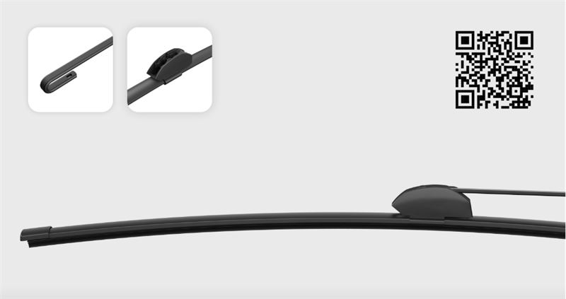 SI.SBE530-1.jpg 530MM UNİVERSAL KANCALI TİP MUZ SİLECEK SÜPÜRGESİ (1 AD ) - Görsel 1