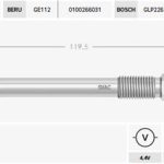 KIZDIRMA BUJİSİ 4.4V OPEL VECTRA-ASTRA CORSA 1.3-1.7 EURO5 (4 AD )