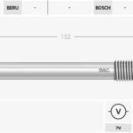 KIZDIRMA BUJİSİ 7V TOYOTA HILUX VIII (N1): 2.4 D - 2.8 D  LAND CRUISER PRADO (J15): 2.8 D-4D (4 AD )