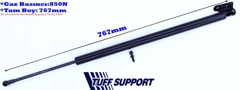 T610195-1.jpg BAGAJ AMORTİSÖRÜ KIA PREGIO PANELVAN SAĞ (UZUNLUK=767mm BASINÇ=850N) (2 AD ) - Görsel 1