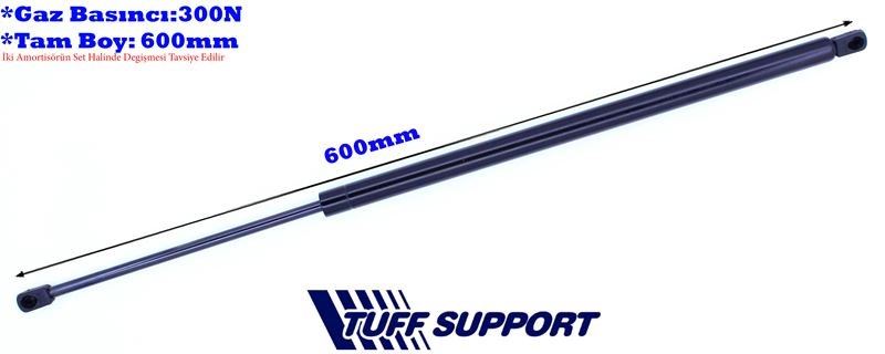 T611133-1.jpg BAGAJ AMORTİSÖRÜ PEUGEOT 306 HB 94- (2 AD ) - Görsel 1