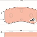 DİSK FREN BALATASI ÖN CITROEN BERLINGO-C-ELYSEE-C2-C3-C4-XSARA / DS 3 (SA_-SB_) /  OPEL CORSA F (1 TK )