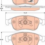 ÖN FREN BALATASI RENAULT FLUENCE 08> DUSTER 10> DOKKER 12> MEGANE III 08> SCENIC III 09> / NISSAN (1 TK )